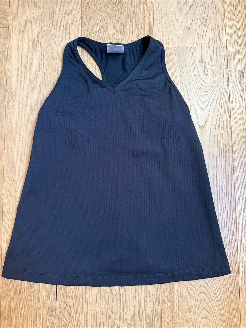 Nike Maternity Liz Lange Black V-Neck Racerback Athletic Tank